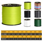 328 547 1094 Yards Super 4 Strands Pe Test Braided Fishing Line Spool 9 Colors