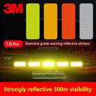 3 8cm Magnetic Car Motorcycle Truck Reflective Stickers Reflective Warning Strip