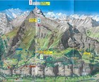 Summer Guide Map Of Schilthorn  Switzerland  Piz Gloria  2023