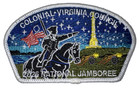 2026 Colonial Virginia Council 7 Piece Patch Set National Jamboree Mint