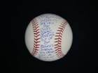 Pat Hughes Signed Official Cubs World Champions Baseball Inscribed - Jsa Coa