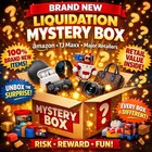      Brand New Liquidatio   Overstock Mystery Box     