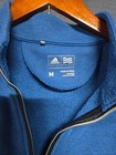 Adidas Men   s Quarter Zip Pullover     Size Medium     Blue     Athletic Golf Fleece