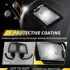 2x Rear License Plate Tag Lights For 98-05 Vw Beetle   03-05 Beetle Convertible