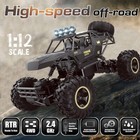 2 4g Remote Control Car 4wd Rc Monster Truck Off-road Vehicle Toys Gifts Kids Us