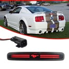 Smoked Lens Pony Red Led Third 3rd Brake Stop Light For 2005-2009 Ford Mustang