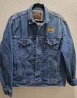Y2k Beverly Hills 90210 Cast And Crew Blue Denim Jean Jacket Unisex Size Large 