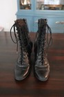 Laduca Zizi 2 5 Inch Boot Soft Sole Size 9 5 Black Leather Dance Heels