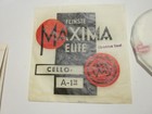 Vintage Maxima Feinste Elite Chromium Steel Cello String A-1te