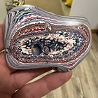 Polished  kenworth   Fordite Specimen Detroit Agate