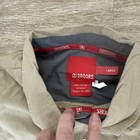 Vintage 90s Droors Clothing Work Shirt L Khaki Tan Deadstock Nos Skate Surf
