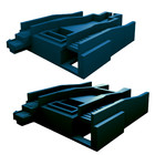 3d Train Track Adapter For Tomy  2002  To Trackmaster  2014  - 2pc Male   Female