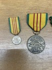 Vietnam War Us Army Cowboy Boonie Hat With Medals