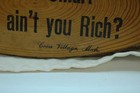 Vintage Wooden Plaque