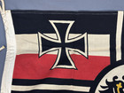 Ww1 Imperial German Kaiserliche Marine Reichskriegsflagge Naval 35    Flag  1970s
