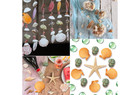 Natural Mixed Seashells For Crafts - Up To 2   Beach  Diy Decor  color 
