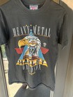 Harley-davidson 1988 Heavy Metal Graphic T-shirt Black Speed Limit 70 Tag Size L