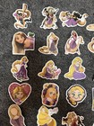 10 Pcs Random  2x2    Tangled Inspired Disney Stickers Rapunzel Flynn Maximus