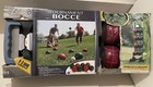 Bocce Tournament Set With Carry Storage Rack With Wheels East Point