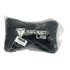 Secretlab Plush Head Pillow Gaming Chair Headrest Black With White Logo New