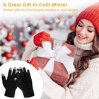 Unisex Touch Screen Gloves Full Finger Winter Warm Knitted Gloves For Warmth Run