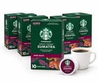 Starbucks K-cup Coffee Pods  Dark Roast  Sumatra  6 Boxes  60 Pods 