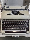 Vintage Olympia Sm3 Deluxe German Typewriter With Case- Works Great