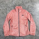 The North Face Jacket Womens Small Pink Osito Fleece Full Zip Plush High Pile