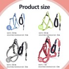 Mini Pig Harness  Adjustable Small Harness With Leash Infinity S  Green