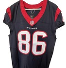 Dalton Schultz Hand Signed Team Issued Houston Texans Nike Nfl Jersey Inc  Coa    