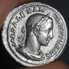 Sol God Of The Sun Ancient Roman Empire Coin Silver Denarius 231ad Sev Alexander