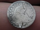 1839 P Seated Liberty Half Dime- Philadelphia  About Good Details