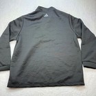 Adidas Shirt Mens 3xl Black Golf Pullover 1 4 Zip Quilted Athletic Sweatshirt