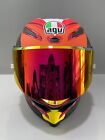 Agv Red Bull Full Face Helmet  Racing Motorcycle Helmet Universal