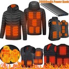 New Electric Usb Heated Vest Jacket With Battery Men Women Heating Thermal Coat