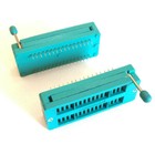 Us Stock 2x 32 Pin 2 54mm Zif Zip Ic Test Dip Board Socket Universal 232-3345