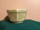 Vtg Planter Mccoy Floraline  426 Octagonal Vase pot Tan Usa Pottery