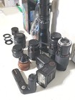 Lot Of Vintage Camera Lenses   Accessories Pentax  Sigma  Hq  Canon  Minolta Etc