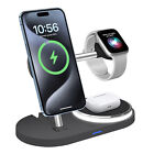 3in1 Magnetic Wireless Charger Dock For Apple Iwatch Ultra 9 Iphone 15 14 13 12