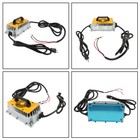 Golf Cart 58 4v 25a Lithium Battery Charger Lifepo4  18a  110 Vac 25a  220 Vac 
