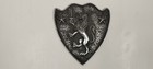 Vintage Medieval Cast Aluminum Lion Heraldry Shield Coat Of Arms Wall Plaque 19 