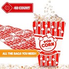 Poppy s Small Popcorn Boxes     30oz And 46oz Concession-grade Popcorn Buckets
