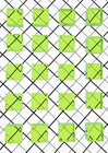 20 Pcs 3 4  X 3 4  X 3 4   Square Clear Green Acrylic Plexiglass Rod Cubes Pegs
