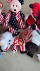 Ty Patriotic Americana Plush Toy Collection Lot  Red White Blue