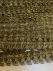 Bty - Antique Vintage  5 8    100   Metallic Ribbon Braid  Trim