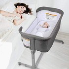 3 In 1 Baby Bassinet  Bedside Sleeper    Playpen  Easy Folding Portable Crib 