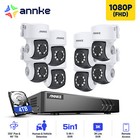 Annke 5mp 3k Lite 8ch Dvr 350   Pan tilt 1080p Video Cctv Security Camera System
