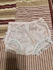  Girl   s Bikinis Panties Pink Vintage Size 3 Acetate Nylon Sheer