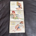 Vintage Esquire Pinup Girl 1951 Pocket Color Calendar Approx  3 3 4  X 4 3 4 