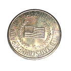 Vintage 1964 Beatles Visit To United States Commemorative Coin Medal 1 3 8 